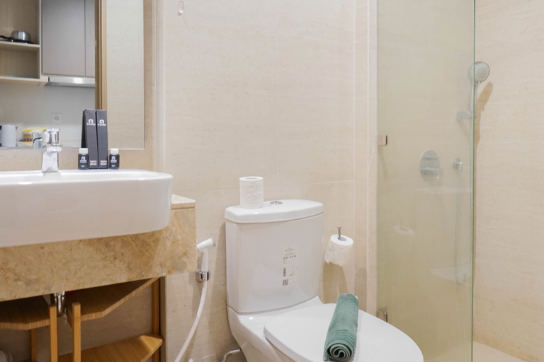 Bedroom 3, New Fully Furnished Studio at Gold Coast PIK By Travelio, North Jakarta