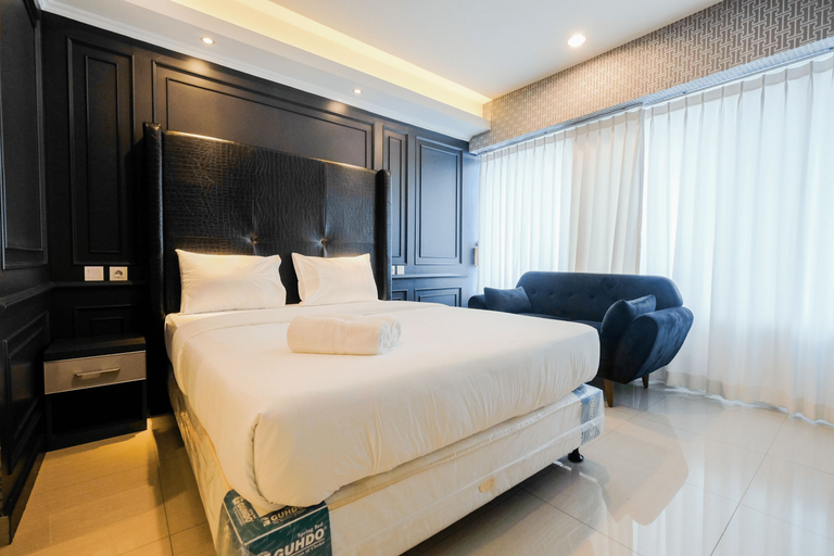 Bedroom 2, Fabulous Studio Grand Kamala Lagoon Apartment By Travelio, Bekasi