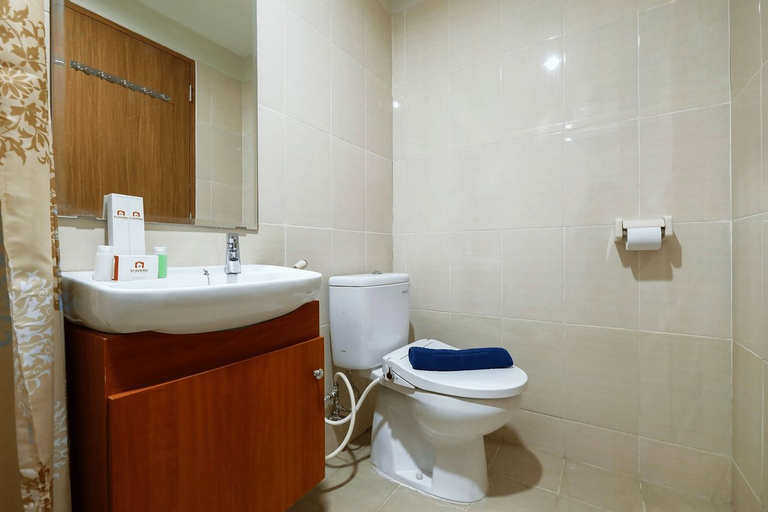 Bedroom 3, Well Equipped Studio at The Oasis Apartment Cikarang By Travelio, Cikarang