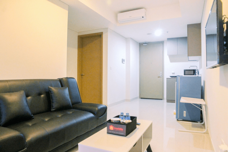 Wonderful 2BR at Gold Coast Apartment Pantai Indah Kapuk By Travelio, Jakarta Utara