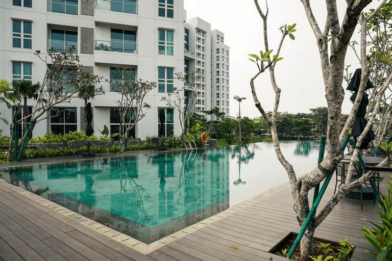 Sport & Beauty 4, Minimalist and Cozy 2BR Citralake Suites Apartment By Travelio, West Jakarta