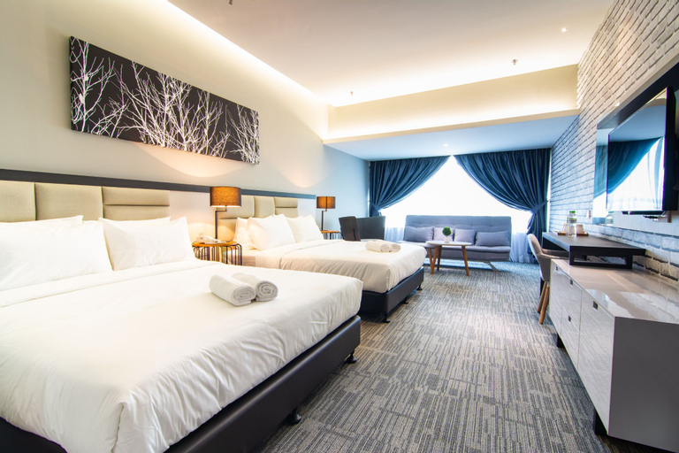 Bedroom 2, Fives Hotel DNP, Johor Bahru