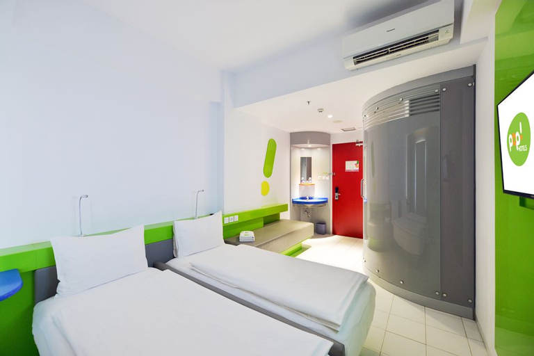 Bedroom 3, POP! Hotel Tanjung Karang, Bandar Lampung