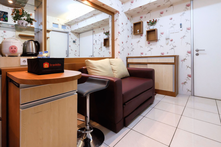 Green Bay Pluit 2BR Apartment With Direct Access To Shopping Center By Travelio, North Jakarta