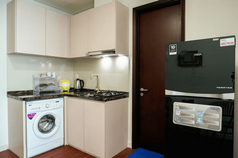 1BR at Puri Mansion Apartment near Puri Indah Mall By Travelio, West Jakarta