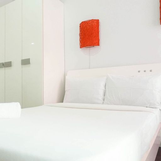 Bedroom 1, Modern 2BR Apartment at 1 Park Residence with Maid Room By Travelio, Jakarta Selatan