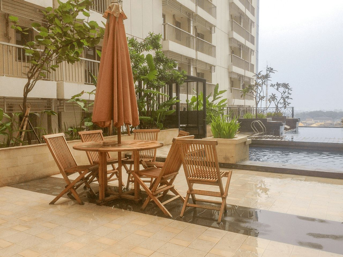 Exterior & Views 4, Twin Bed Studio Room at Annora Living Apartment By Travelio, Tangerang