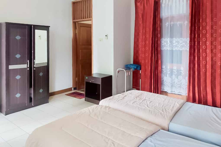 Bedroom 5, Rumah Pahoman Syariah Mitra RedDoorz, Bandar Lampung