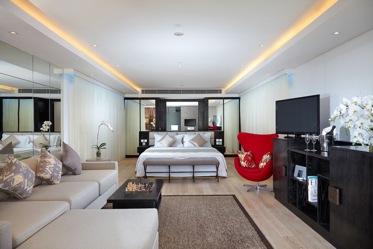 Bedroom 3, Double Six Luxury Hotel Seminyak, Badung