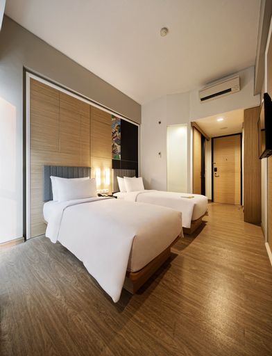 Bedroom 2, MaxOneHotels at Platinum Hayam Wuruk Jakarta, Central Jakarta