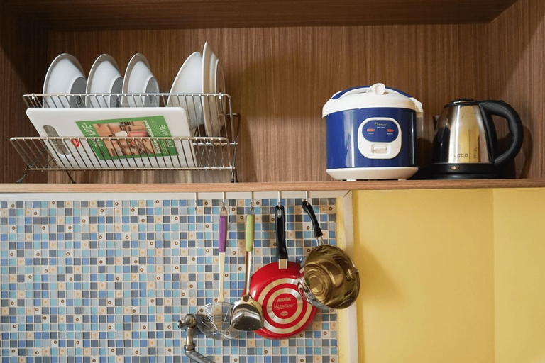 Food & Drinks, Cozy and Modern 1BR Green Central City Apartment By Travelio, West Jakarta