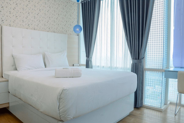 Bedroom 1, Best Location 1BR Apartment at Atlanta Residences By Travelio, Depok