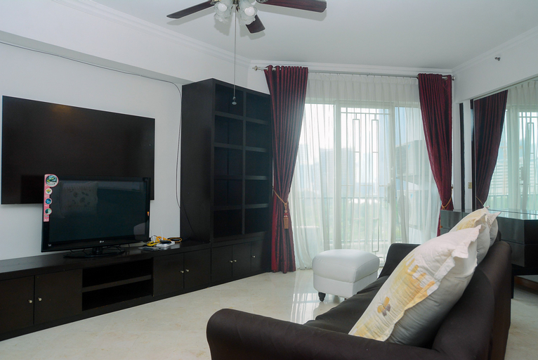 Others, Spacious 2BR + Office Room Puri Casablanca Apartment By Travelio, South Jakarta