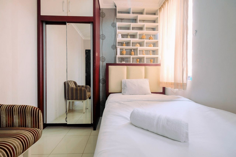 Bedroom 3, Homey 2BR Cervino Village Apartment By Travelio, South Jakarta
