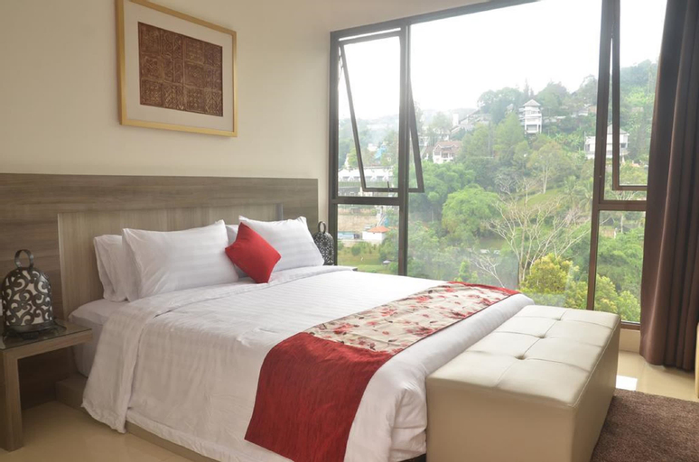 Bedroom 3, Chamomile Hill View Villa 6 Bedrooms with a private swimming pool, Bandung