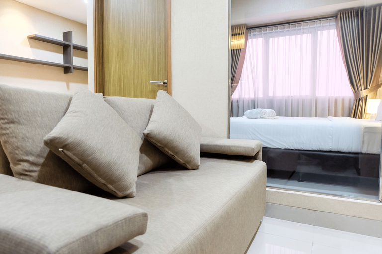 Bedroom 2, Modern 1BR Oasis Cikarang Apartment By Travelio, Cikarang