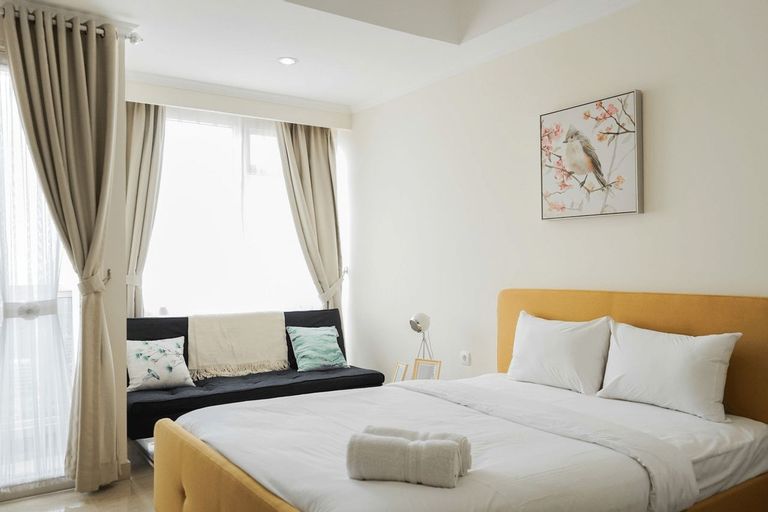 New Furnished and Exclusive Studio at Menteng Park Apartment By Travelio, Central Jakarta
