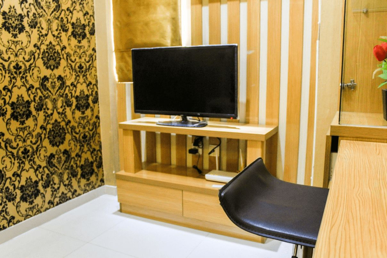 Public Area, Comfortable and Fully Furnished 1BR Green Pramuka Apartment By Travelio, Central Jakarta