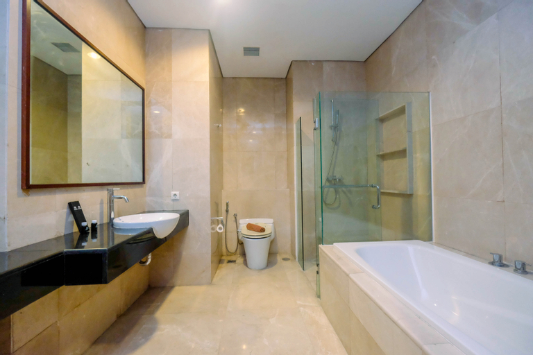 Premium and Spacious 3BR Pearl Garden Apartment By Travelio, South Jakarta