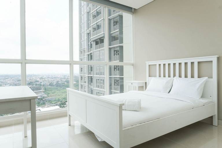 Graceful 1BR Ciputra International Apartment By Travelio, West Jakarta