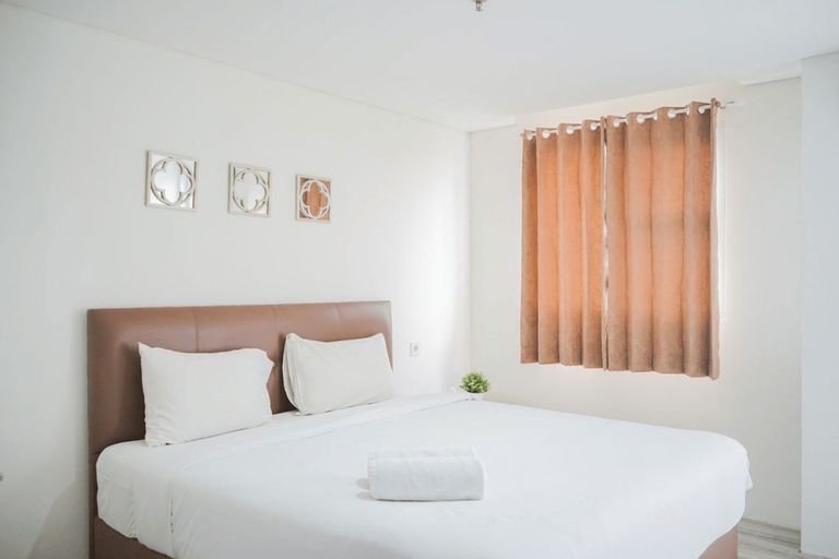 Bedroom 1, Minimalist Studio Bintaro Icon Apartment near British School By Travelio, Tangerang Selatan