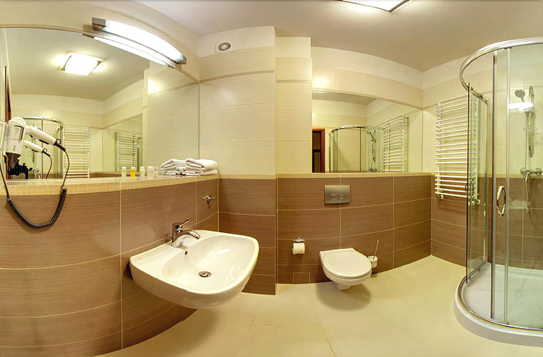 Bathroom 4, Hotel Dudek, Kielce