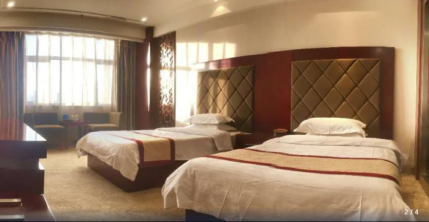Bedroom, Linyi Yinbaisheng Hotel, Dingxi