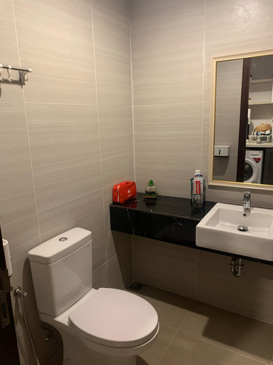 Bathroom 5, Comfort Living Studio at West Vista Apartment (Min 2 night stay), West Jakarta