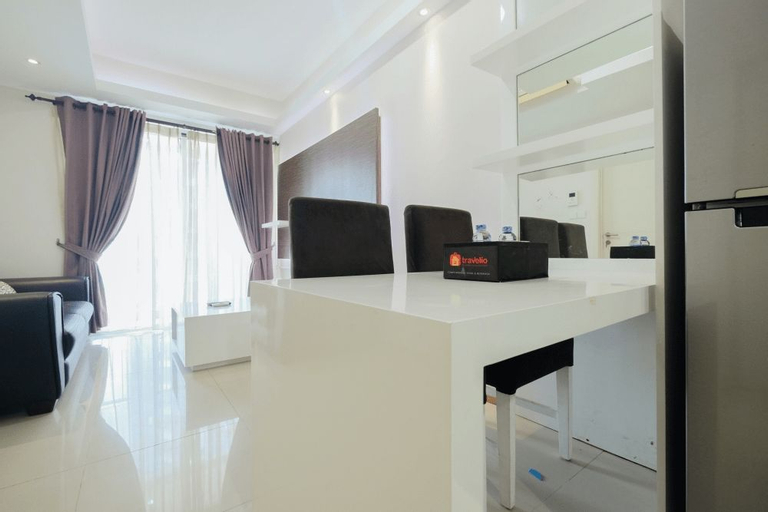 Modern 1BR Apartment at Casa Grande Residence By Travelio, South Jakarta