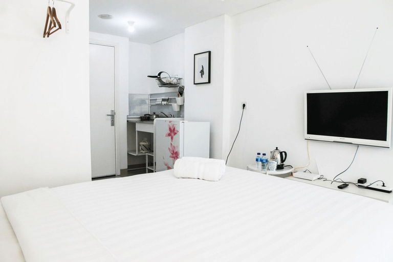 Bedroom 3, Exclusive Studio Room Poris 88 Apartment By Travelio, Tangerang