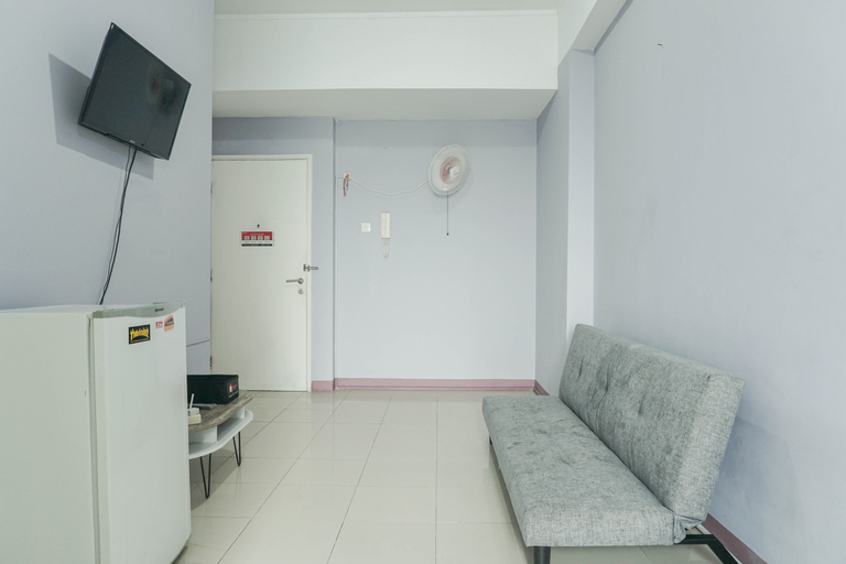 Comfy and Modern 2BR Seasons City Apartment with City View By Travelio, West Jakarta