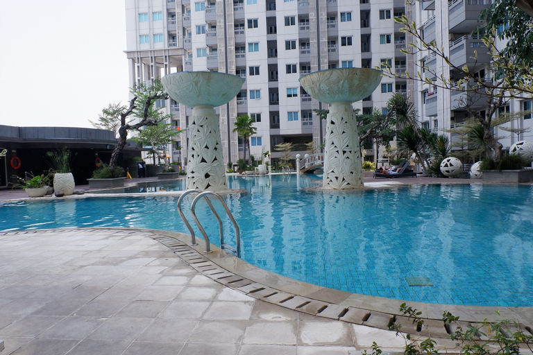 Sport & Beauty 3, 1BR Sky Terrace Lagoon Condo Apartment near Daan Mogot Mall By Travelio, West Jakarta
