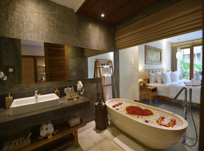 Bathroom 5, Purana Suite Ubud, Gianyar