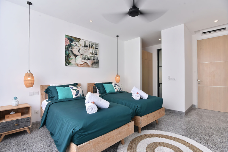 Bedroom 3, Villa Verde Canggu, Badung