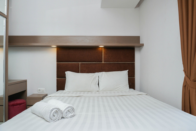 New Furnished Studio West Vista Apartment near Puri Indah By Travelio, West Jakarta