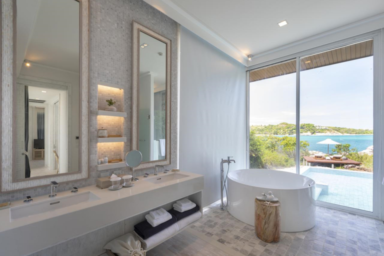 Bathroom 4, Cape Fahn Hotel, Ko Samui