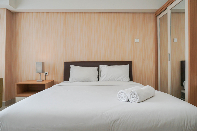Bedroom 3, Elegant and Relaxing Studio Apartment H Residence By Travelio, East Jakarta