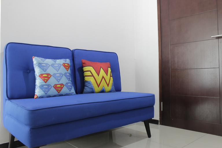 Bedroom 3, Artistic 1BR Apartment at Gateway Pasteur near Exit Toll Pasteur By Travelio, Bandung