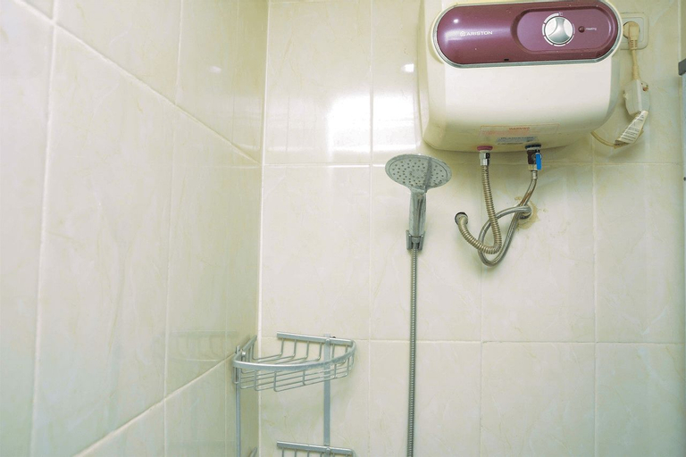 Bedroom 3, Chic and Cozy Studio Apartment at Menteng Square By Travelio, Central Jakarta
