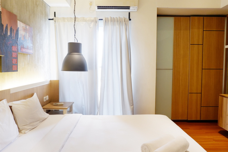 Bedroom 2, Parquette Studio at Paramount Skyline Apartment By Travelio, Tangerang