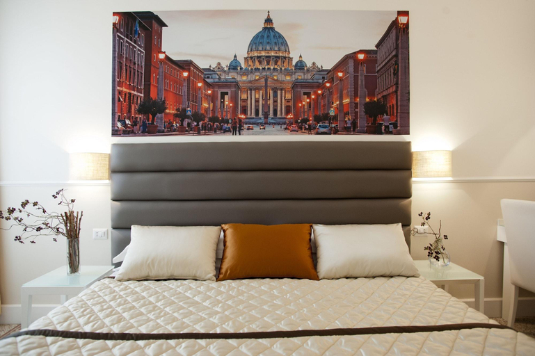 Bedroom 4, La Mongolfiera Rooms, Roma