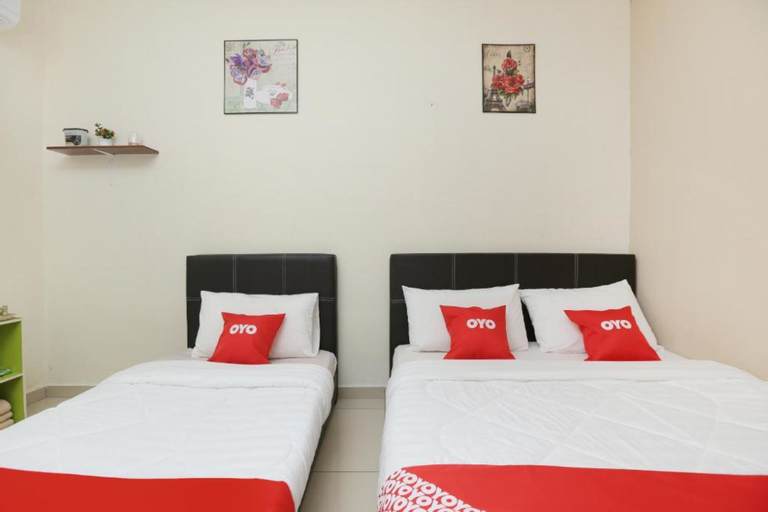 Bedroom 4, OYO 89902 Semerah Suites Homestay Pontian, Pontian
