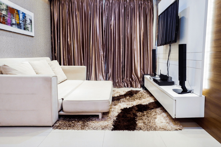 Bedroom 5, Furnished 1BR City View Casa Grande Apartment By Travelio, South Jakarta