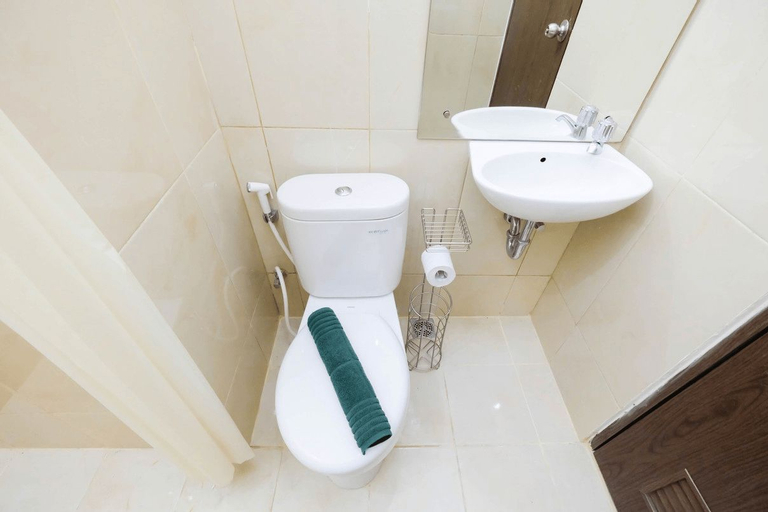 Bedroom 4, 1BR Apartment with Sofa Bed at Northland Ancol Residence By Travelio, North Jakarta