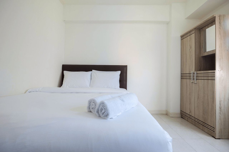 Minimalist 2BR at Green Pramuka Apartment By Travelio, Central Jakarta