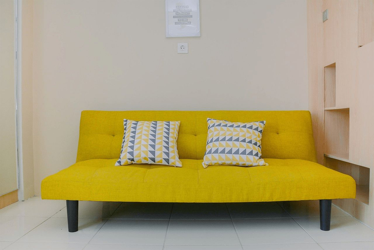 Bedroom 2, Stylish and Convinient Studio Dave Apartment By Travelio, Depok