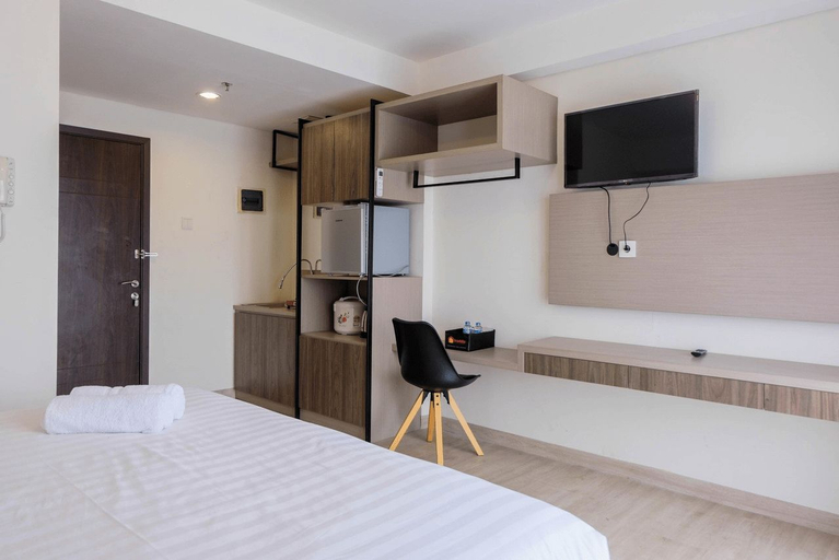 Bedroom 3, Highest Value Studio Room at Annora Living Apartment By Travelio, Tangerang
