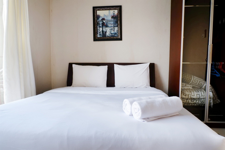 Bedroom 2, 1BR City View Apartment at Cosmo Mansion, Central Jakarta