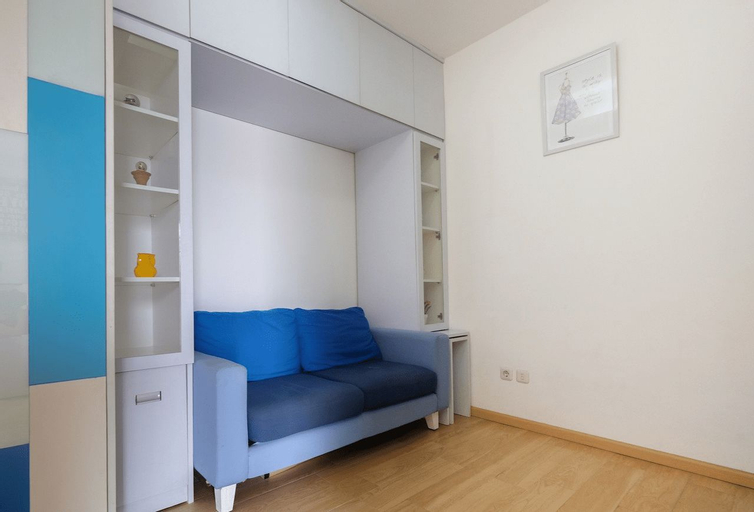 Bedroom 5, Modern 1BR Apartment at Pancoran Riverside By Travelio, South Jakarta