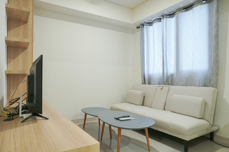 Comfy and Modern 2BR at Meikarta Apartment By Travelio, Cikarang
